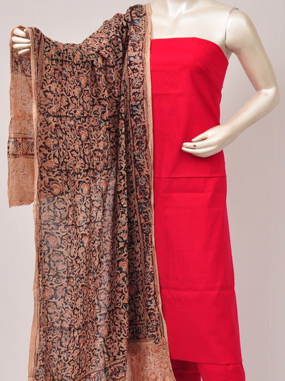 Kalamkari Dupatta Dress Material [D80612390]