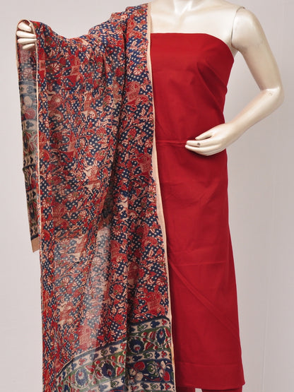 Kalamkari Dupatta Dress Material [D80612397]