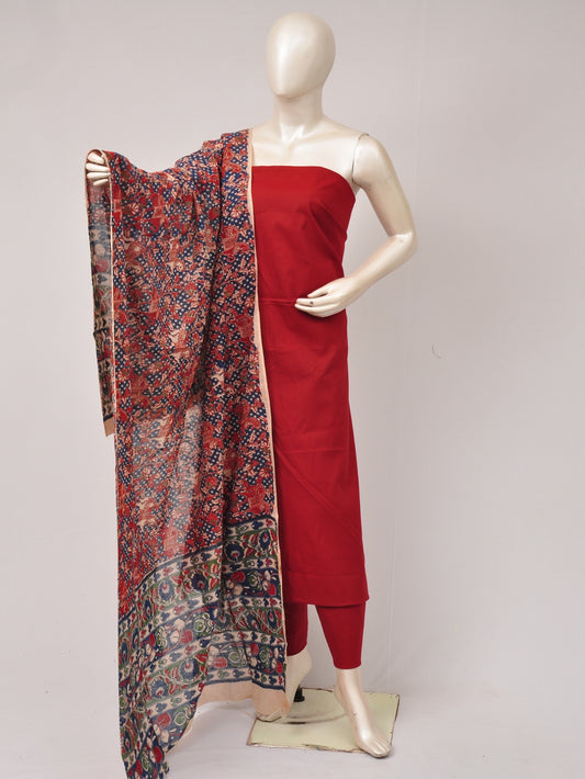 Kalamkari Dupatta Dress Material [D80612397]