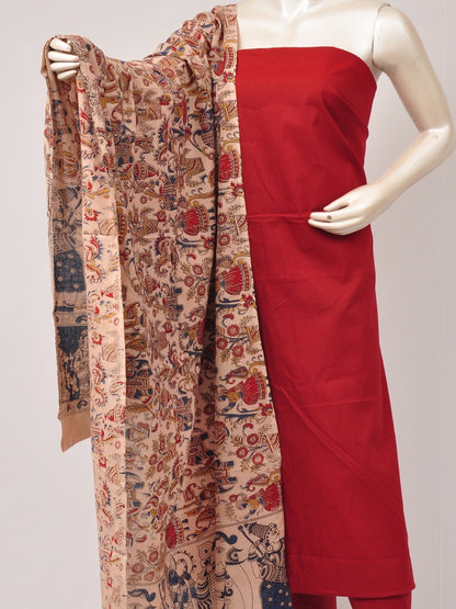 Kalamkari Dupatta Dress Material [D80612395]
