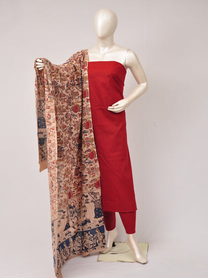 Kalamkari Dupatta Dress Material [D80612395]