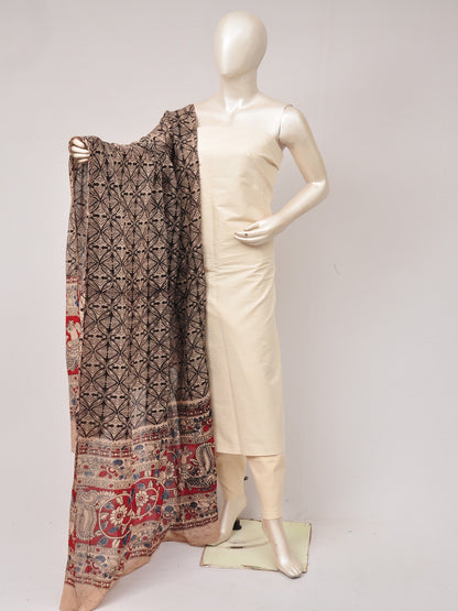 Kalamkari Dupatta Dress Material [D80612392]