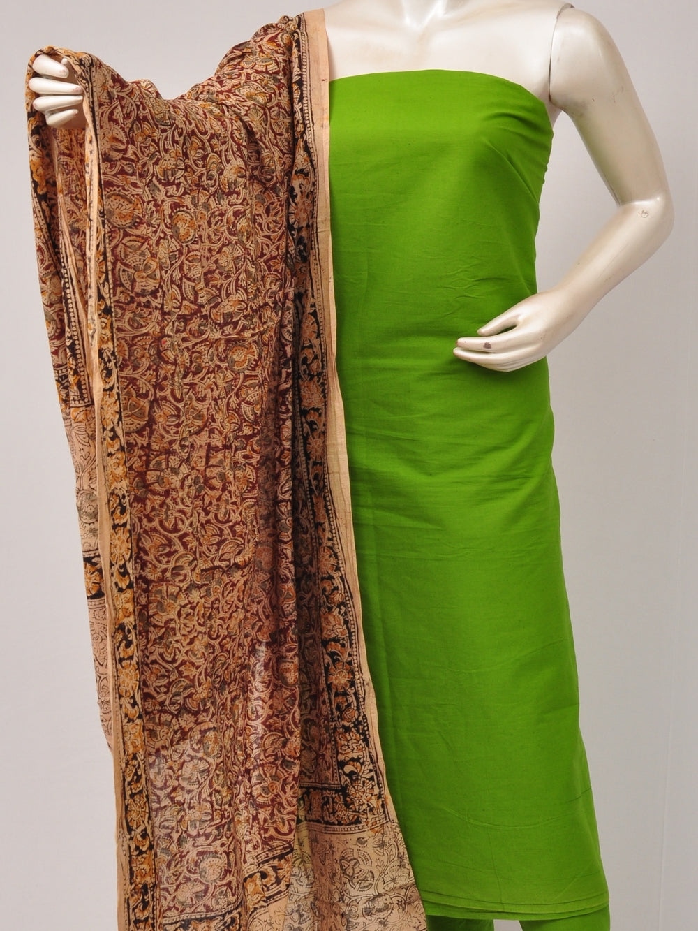 Kalamkari Dupatta Dress Material [D80612406]
