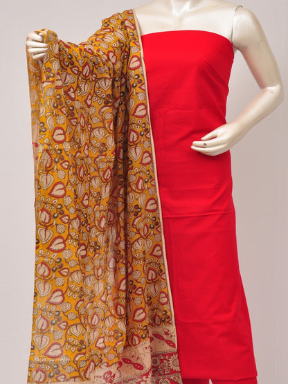 Kalamkari Dupatta Dress Material [D80612398]