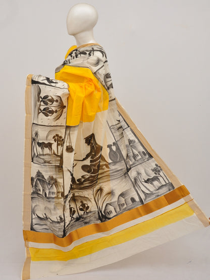 Kerala Hand print Cotton Sarees [D90718009]