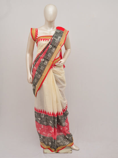 Kerala Hand print Cotton Sarees [D90718010]