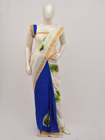 Kerala Hand print Cotton Sarees [D90718014] - DressesForWomen.IN