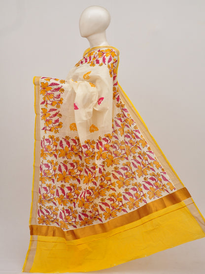 Kerala Hand print Cotton Sarees [D90718018]