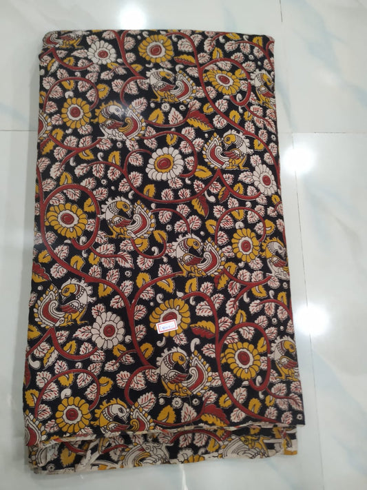 Kalamkari Cotton Running Fabric [D00914002]