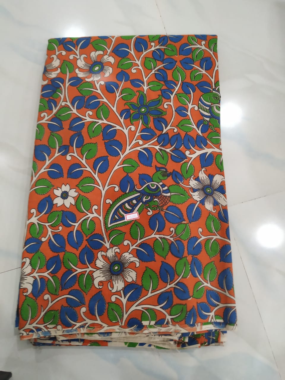 Kalamkari Cotton Running Fabric [D00914014]
