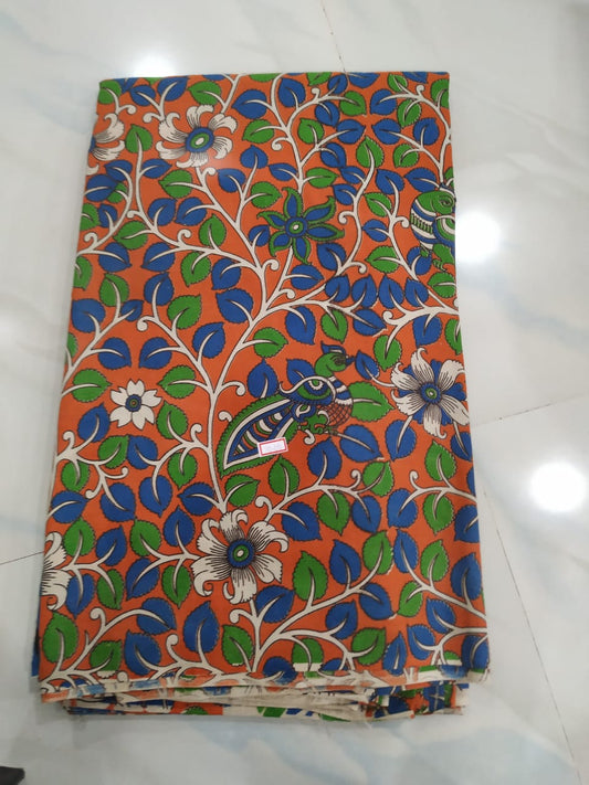 Kalamkari Cotton Running Fabric [D00914014]