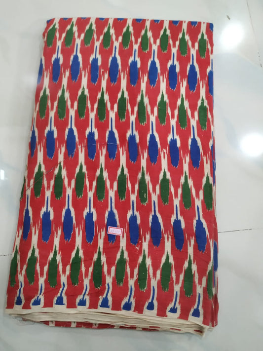 Kalamkari Cotton Running Fabric [D00914022]