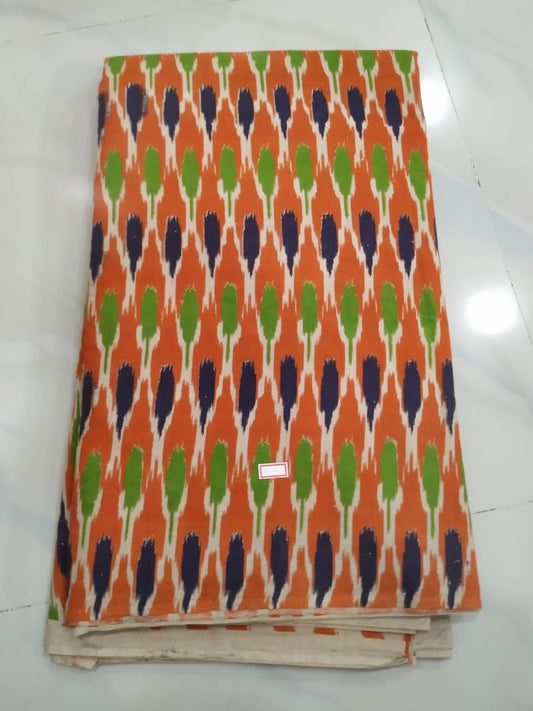 Kalamkari Cotton Running Fabric [D00914023]