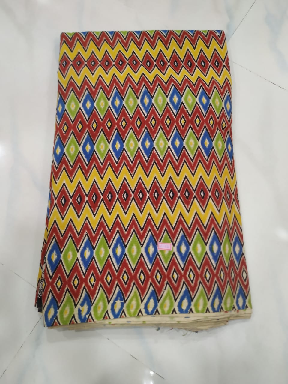 Kalamkari Cotton Running Fabric [D00914032]