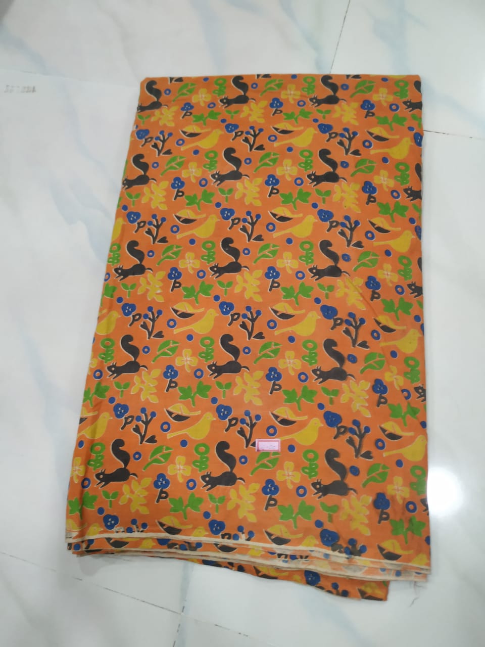Kalamkari Cotton Running Fabric [D00914034]