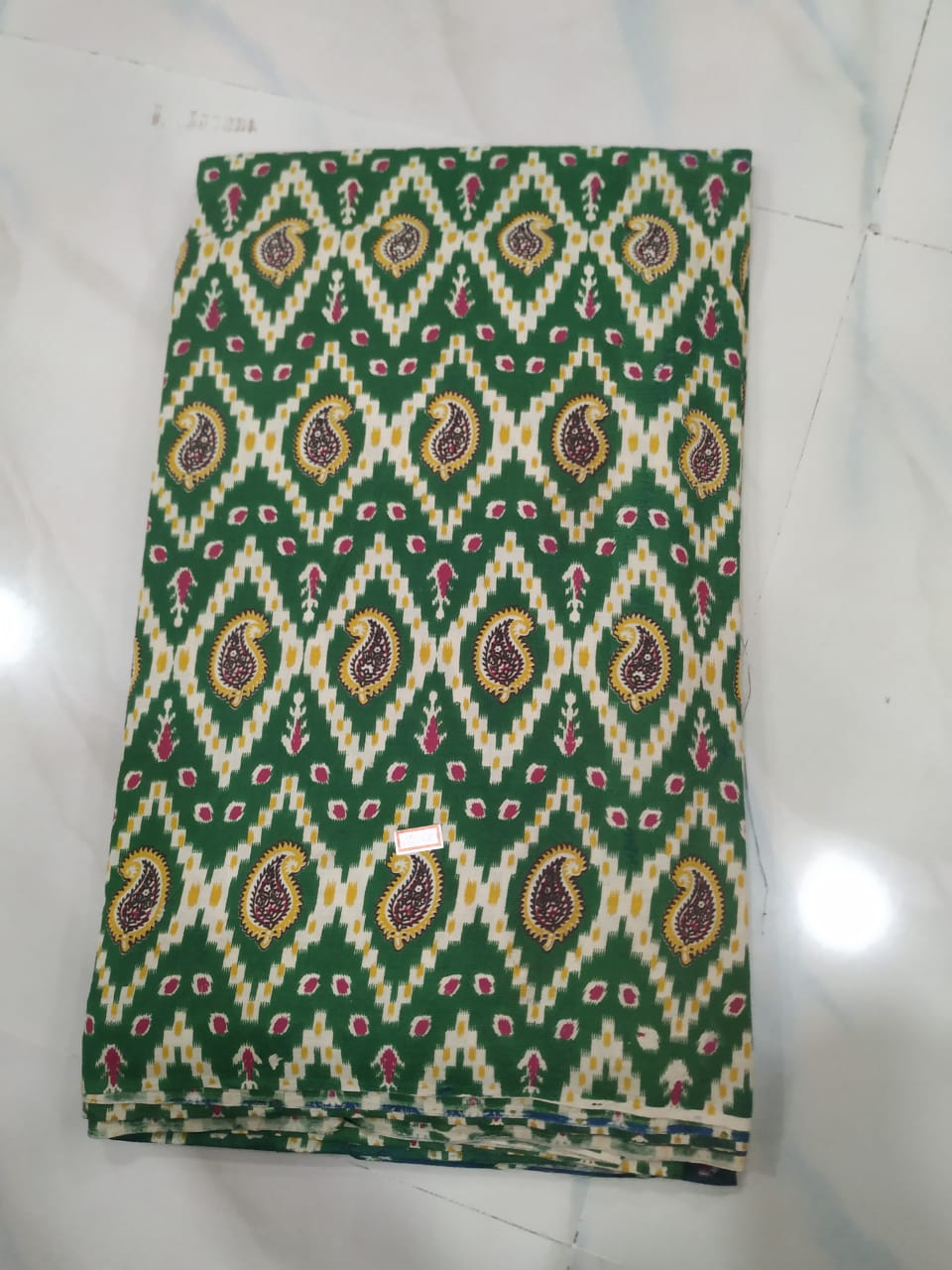 Kalamkari Cotton Running Fabric [D00914037]