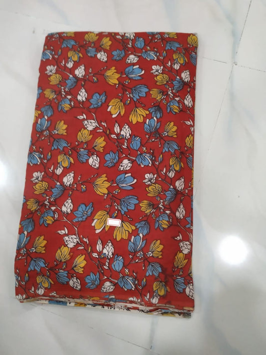 Kalamkari Cotton Running Fabric [D00914038]