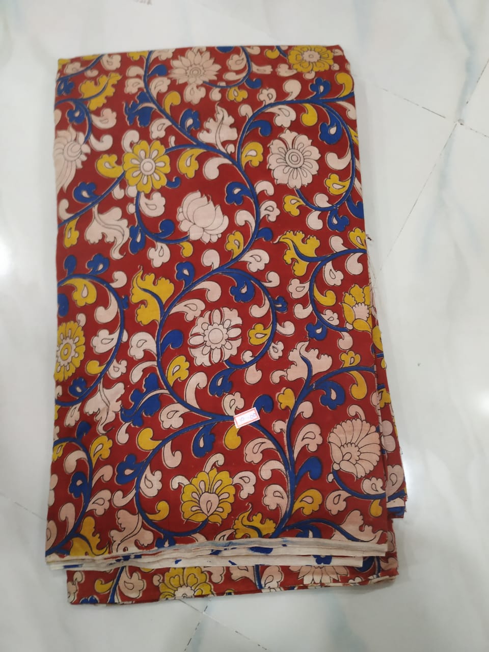 Kalamkari Cotton Running Fabric [D00914040]
