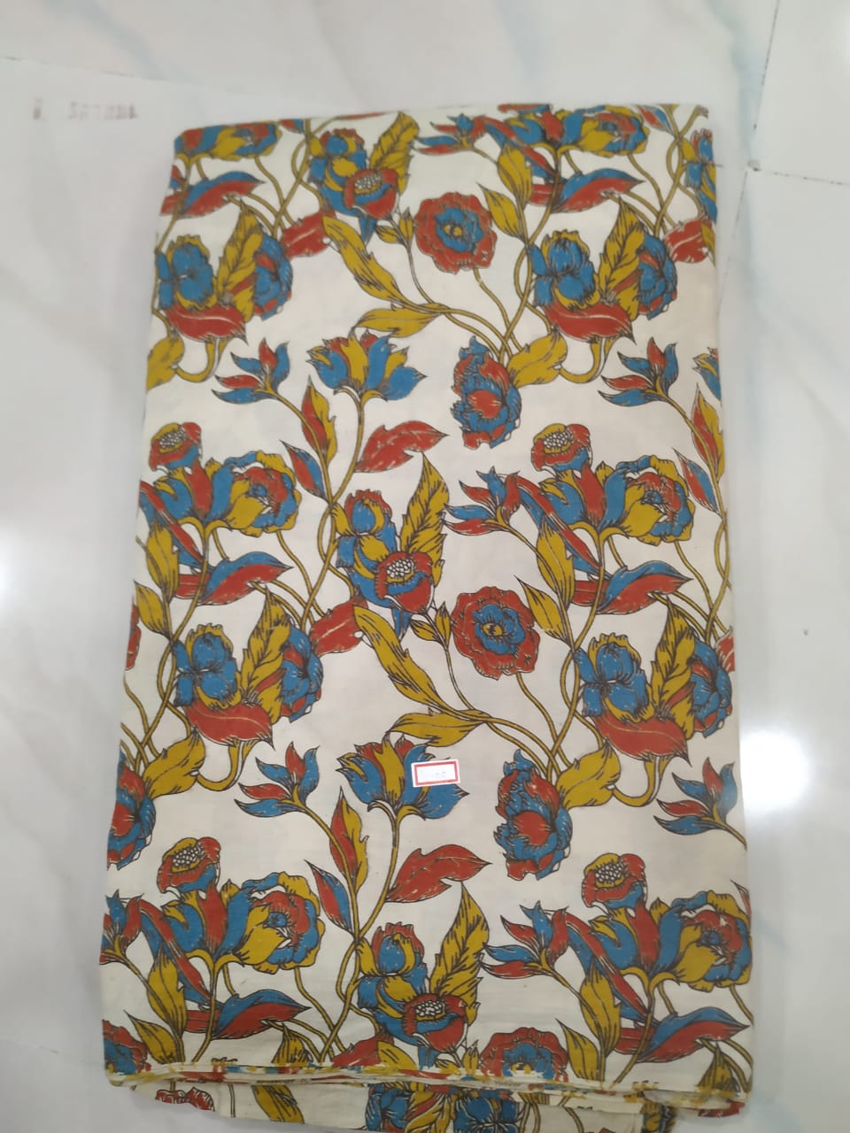 Kalamkari Cotton Running Fabric [D00914044]