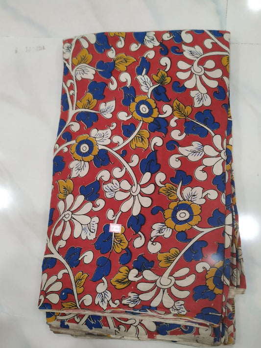 Kalamkari Cotton Running Fabric [D00914046]