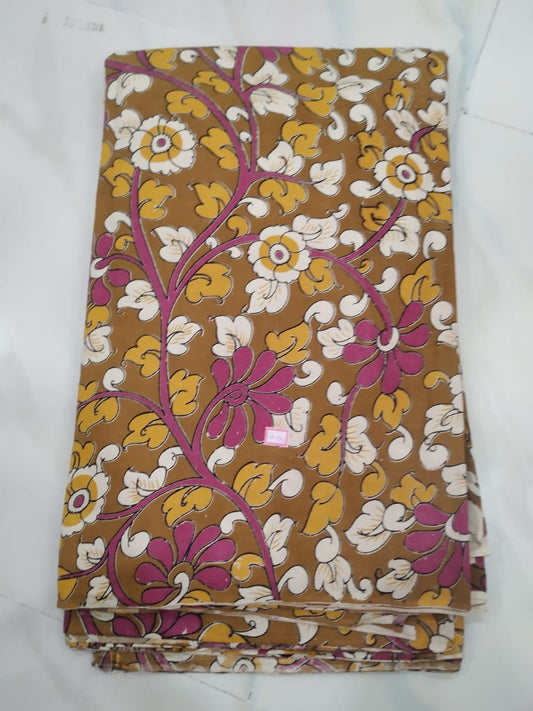 Kalamkari Cotton Running Fabric [D00914047]