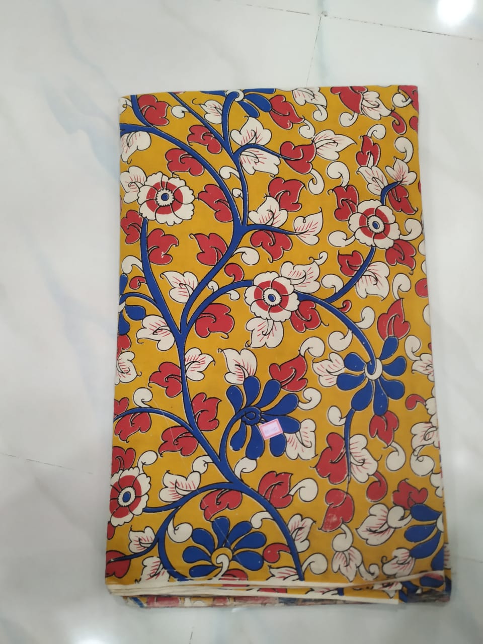 Kalamkari Cotton Running Fabric [D00914049]