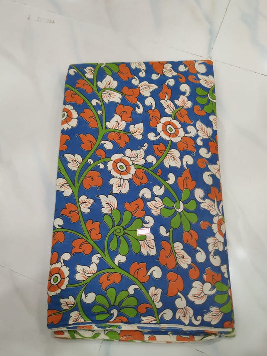 Kalamkari Cotton Running Fabric [D00914050]