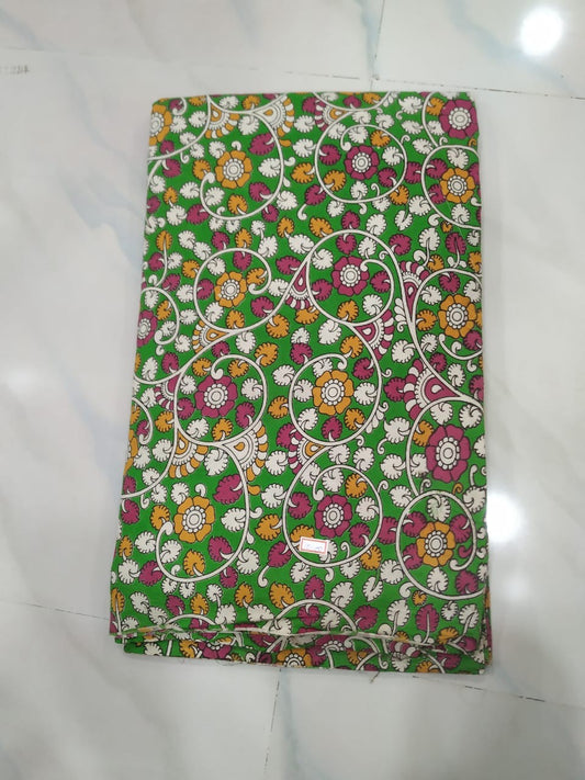 Kalamkari Cotton Running Fabric [D00914056]