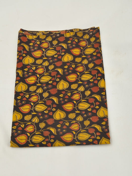 Kalamkari Cotton Running Fabric [D20114005]
