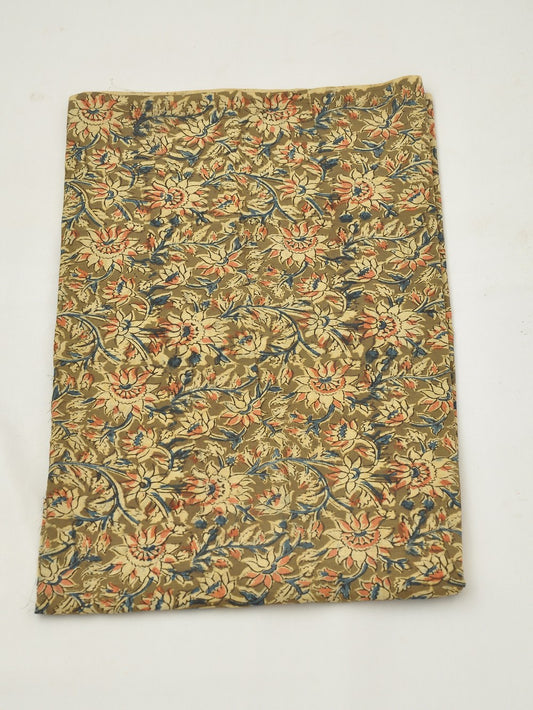 Kalamkari Cotton Running Fabric [D20114009]