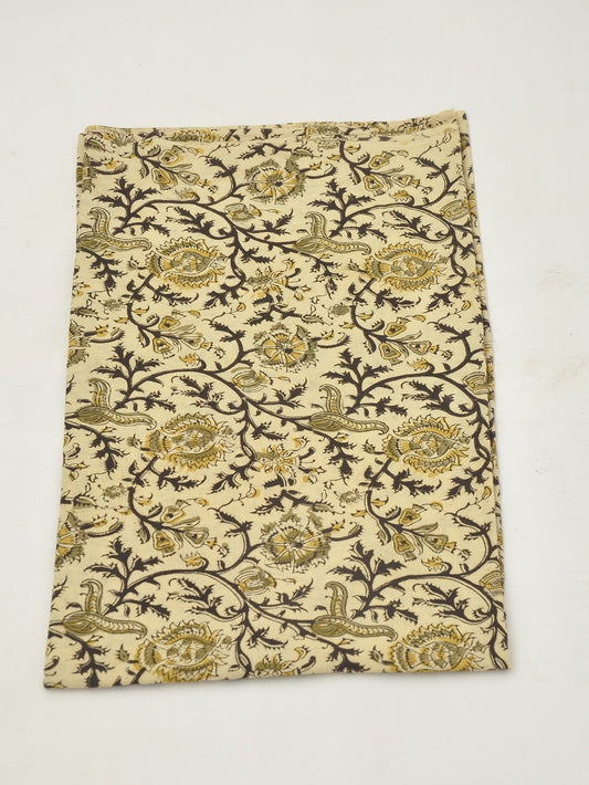 Kalamkari Cotton Running Fabric [D20114014]