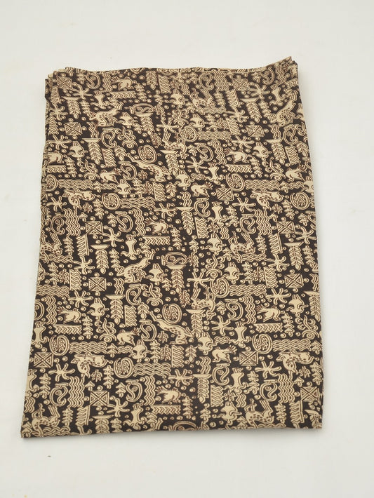 Kalamkari Cotton Running Fabric [D20114016]