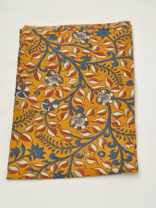 Kalamkari Cotton Running Fabric [D20114020]