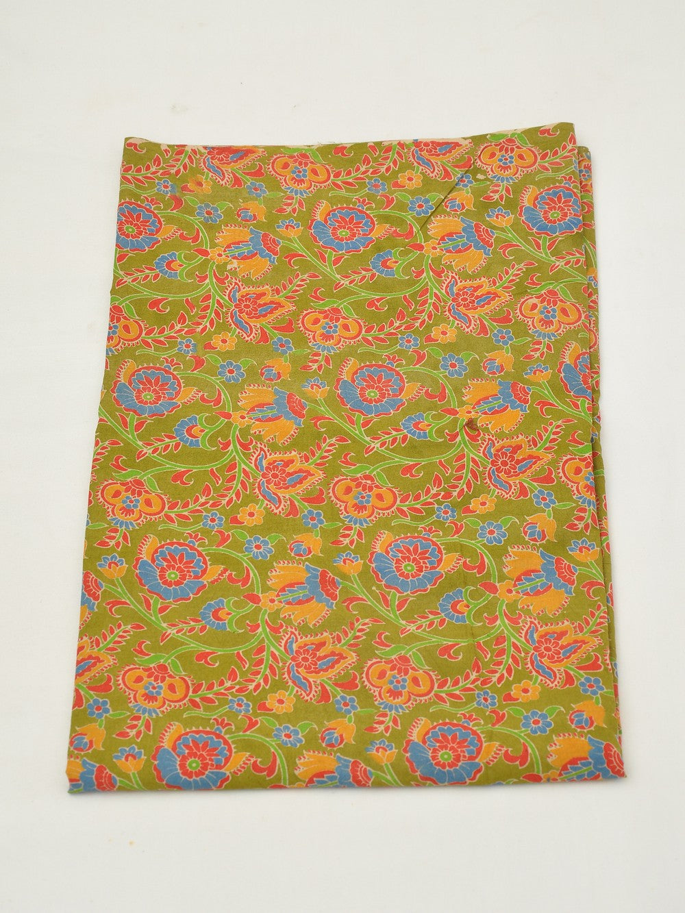 Kalamkari Cotton Running Fabric [D20114021]