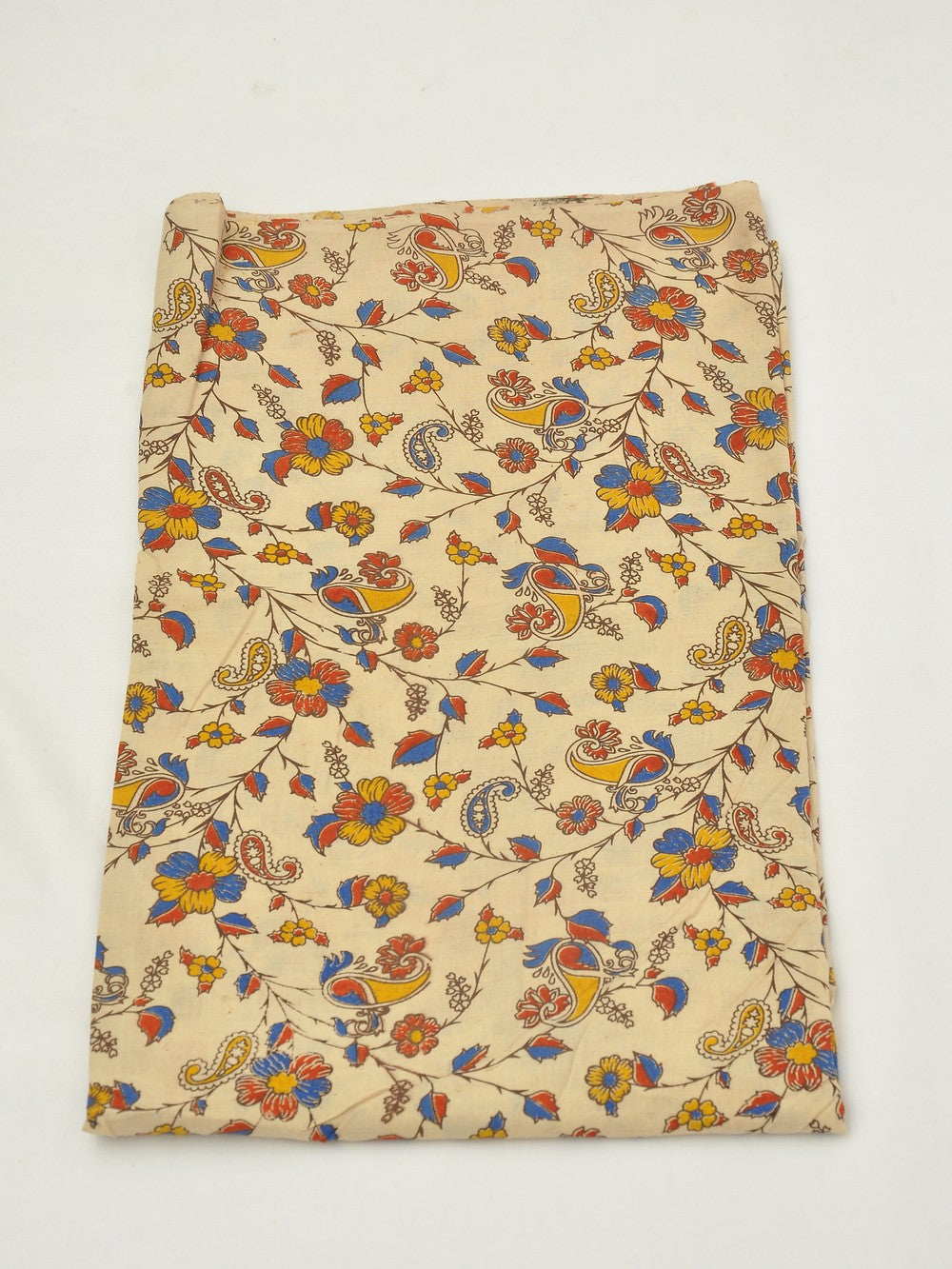 Kalamkari Cotton Running Fabric [D20114027]