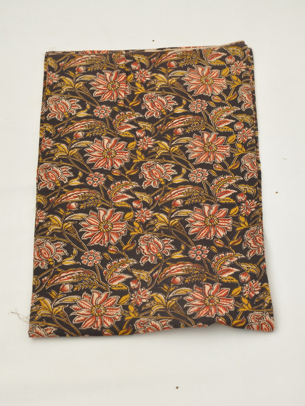 Kalamkari Cotton Running Fabric [D20114040]