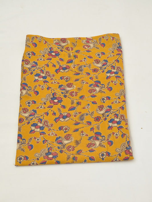Kalamkari Cotton Running Fabric [D20114045]