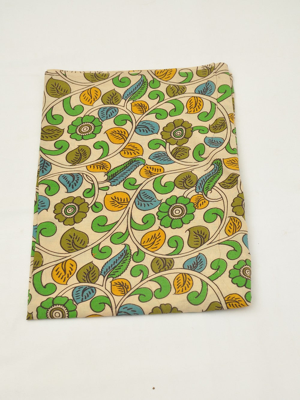 Kalamkari Cotton Running Fabric [D20114061]