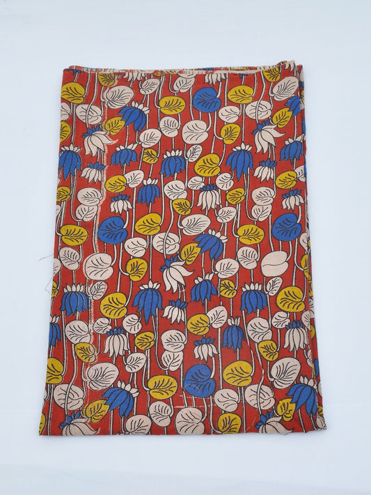Kalamkari Cotton Running Fabric [D20830003]