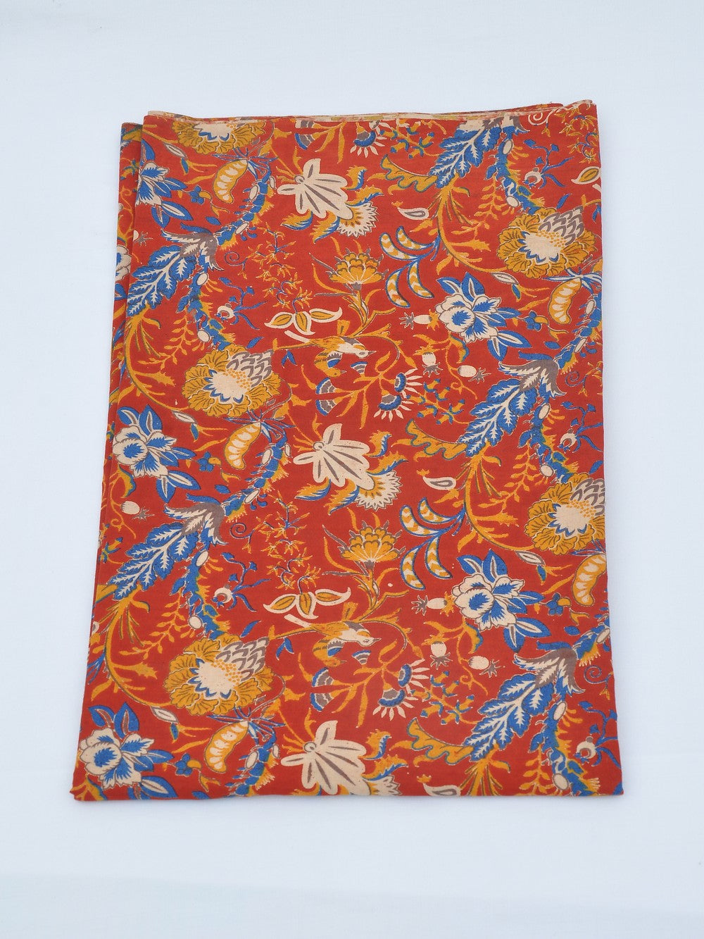 Kalamkari Cotton Running Fabric [D20830005]