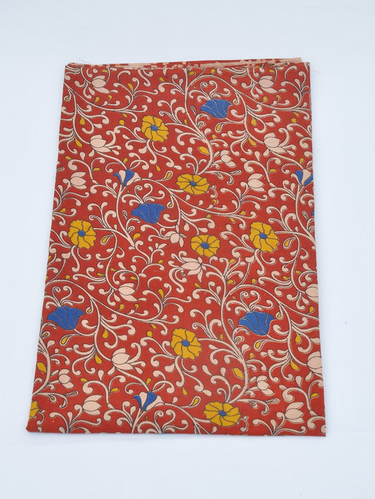 Kalamkari Cotton Running Fabric [D20830011]