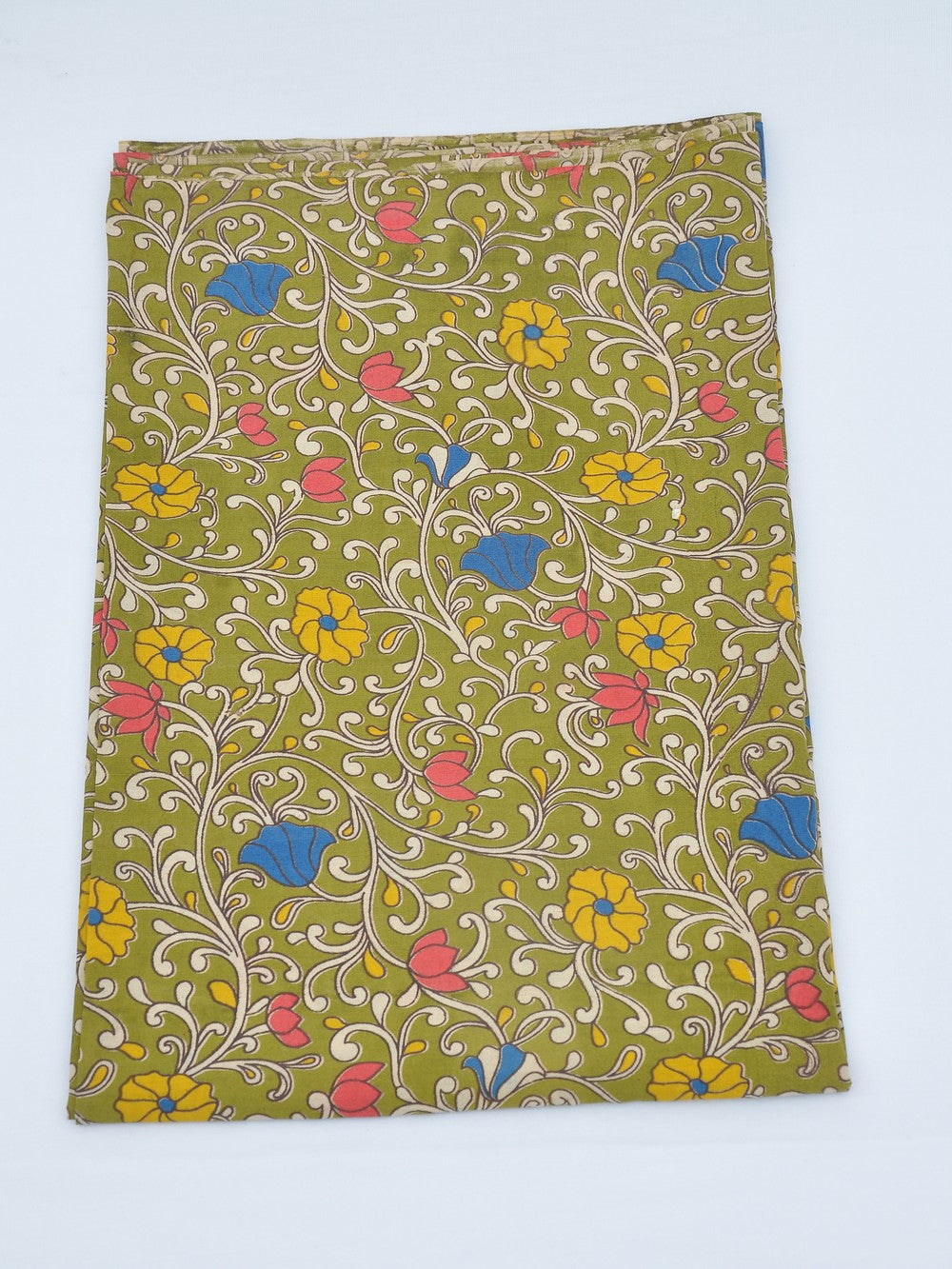 Kalamkari Cotton Running Fabric [D20830013]