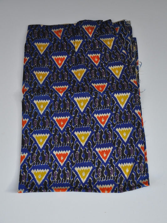 Kalamkari Silk Running Fabric [D10725026]