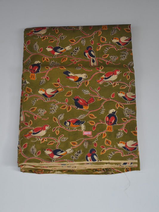 Kalamkari Silk Running Fabric [D10725042]