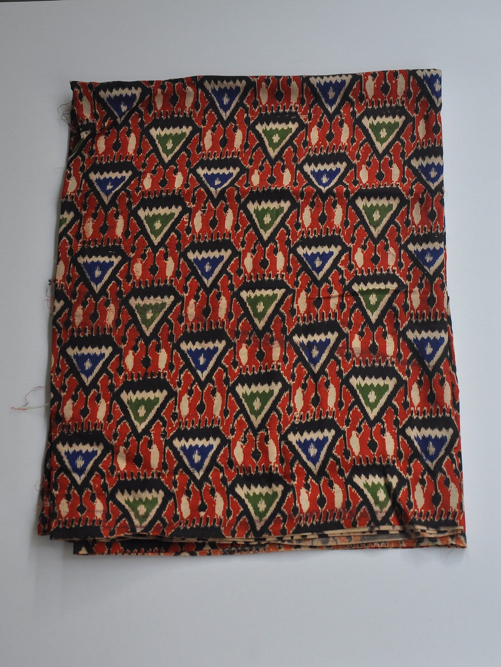 Kalamkari Silk Running Fabric [D10725046]