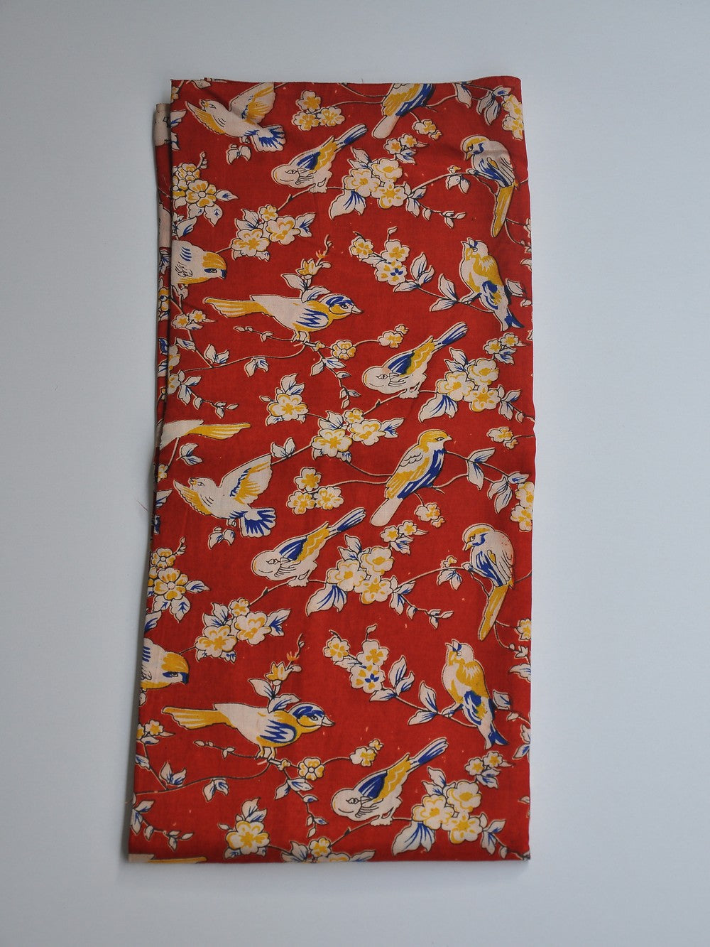 Kalamkari Silk Running Fabric [D10725050]