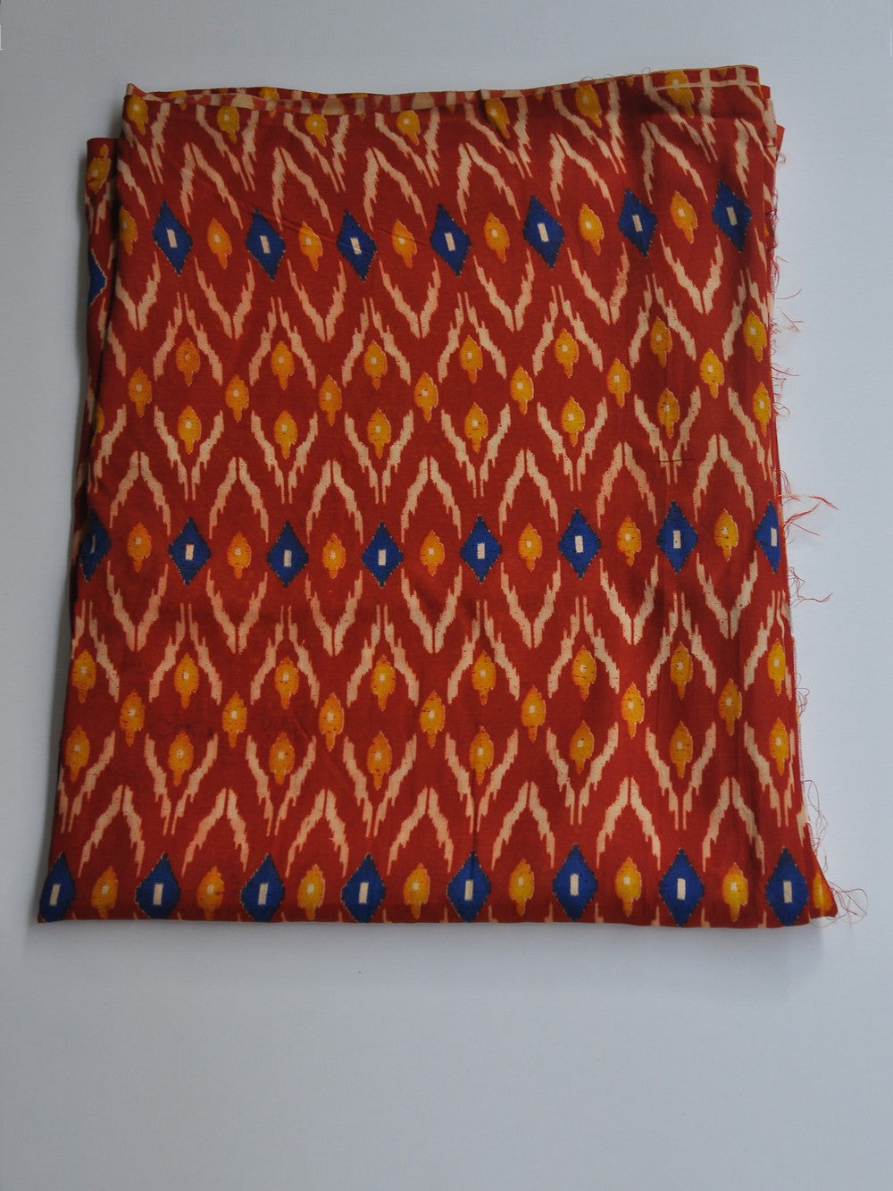 Kalamkari Silk Running Fabric [D10725054]