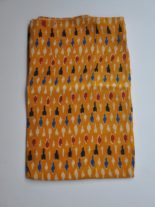 Kalamkari Silk Running Fabric [D10725057]