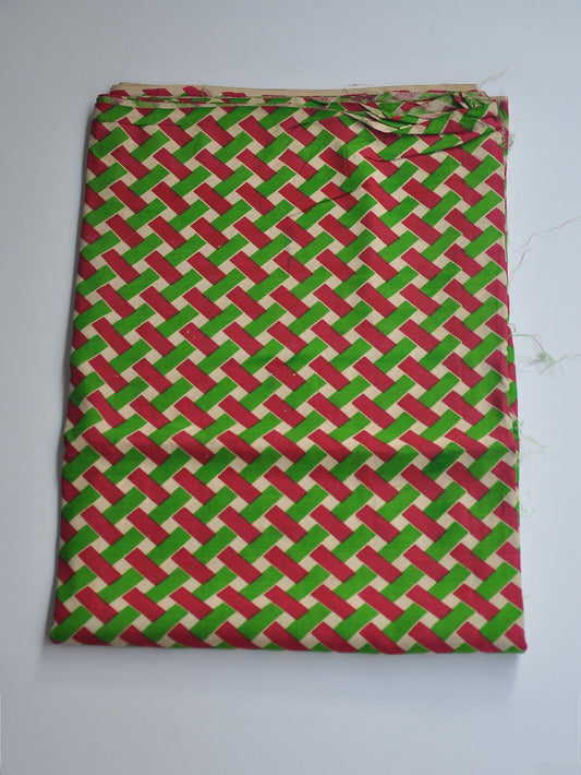 Kalamkari Silk Running Fabric [D10725064]