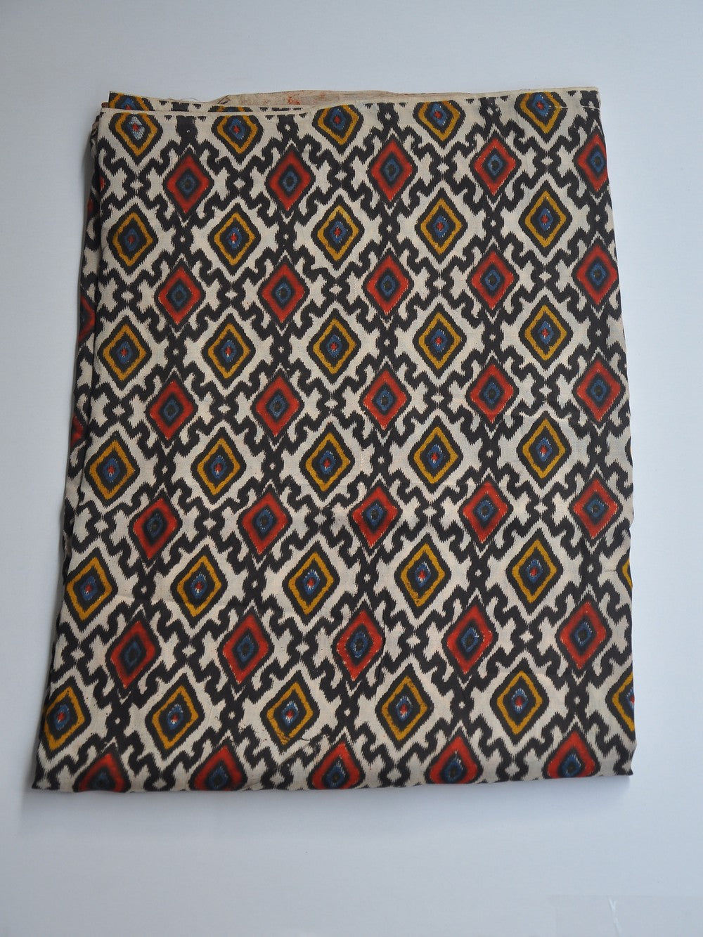 Kalamkari Silk Running Fabric [D10725068]